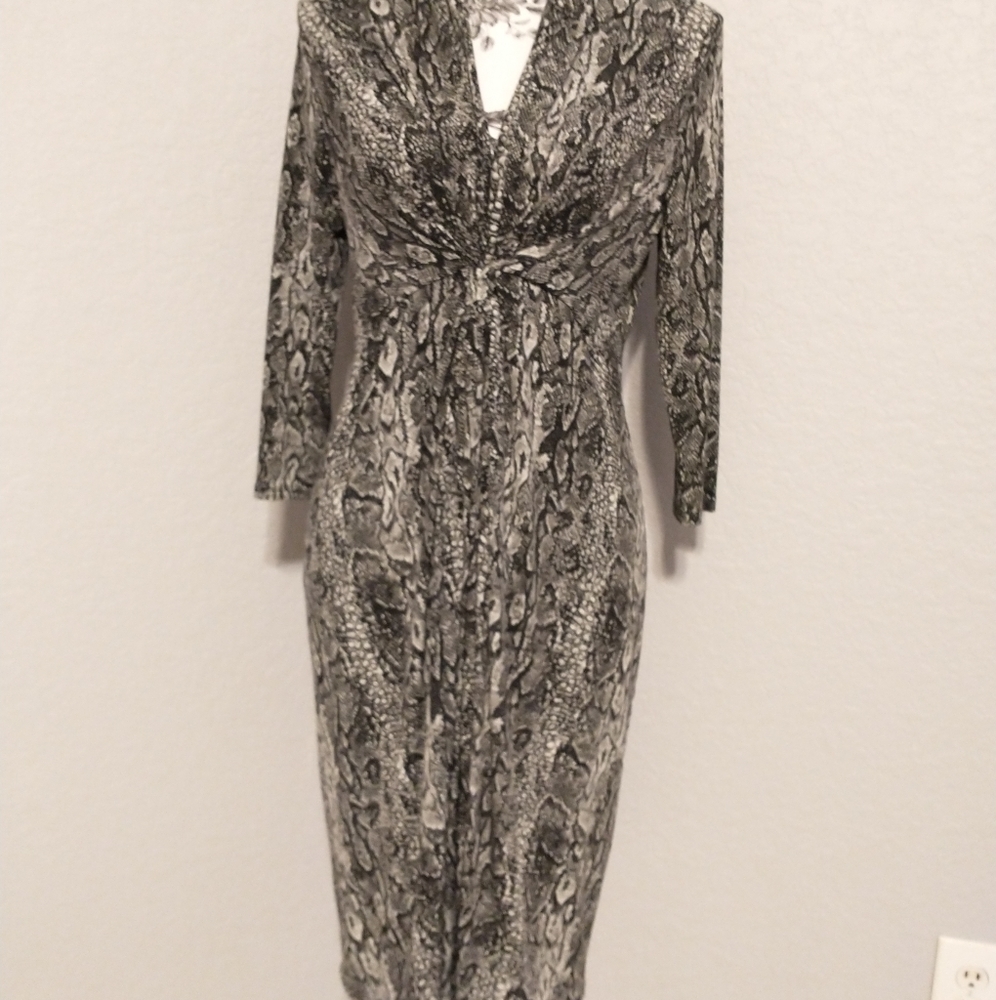 NWT Animal print dress Size 8-10